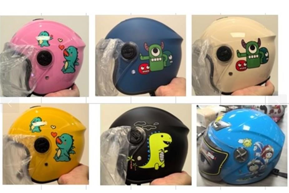 Kask Çocuk Model Çenesiz (Yazlık)