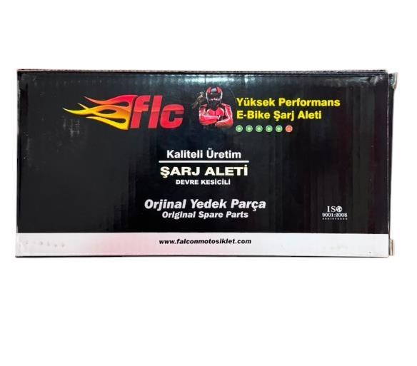 Şarj Cihazı 48V 20 - 24AH Devre Kesicili - Led Işıklı - 4 akülü Model - FALCON