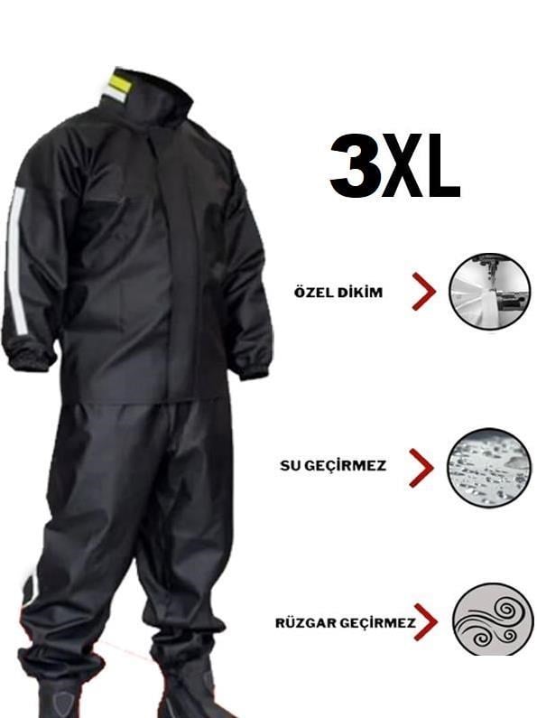 Yağmurluk Takım 3XL Beden PVC