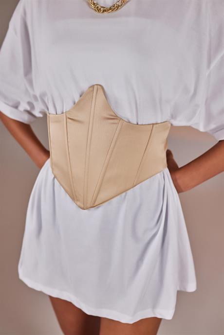 Markano Satin Korse Bej