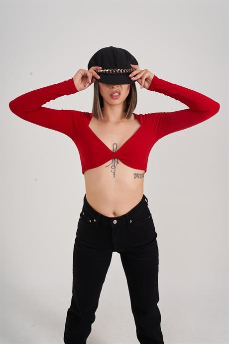 Markano Walery Bluz Kırmızı
