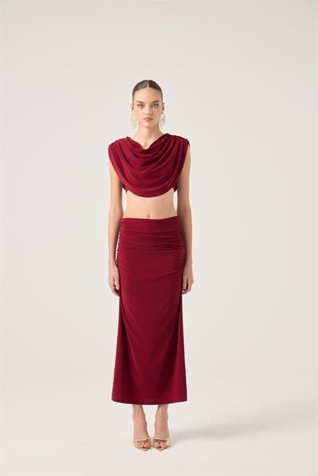 Markano Yulia Takım Bordo