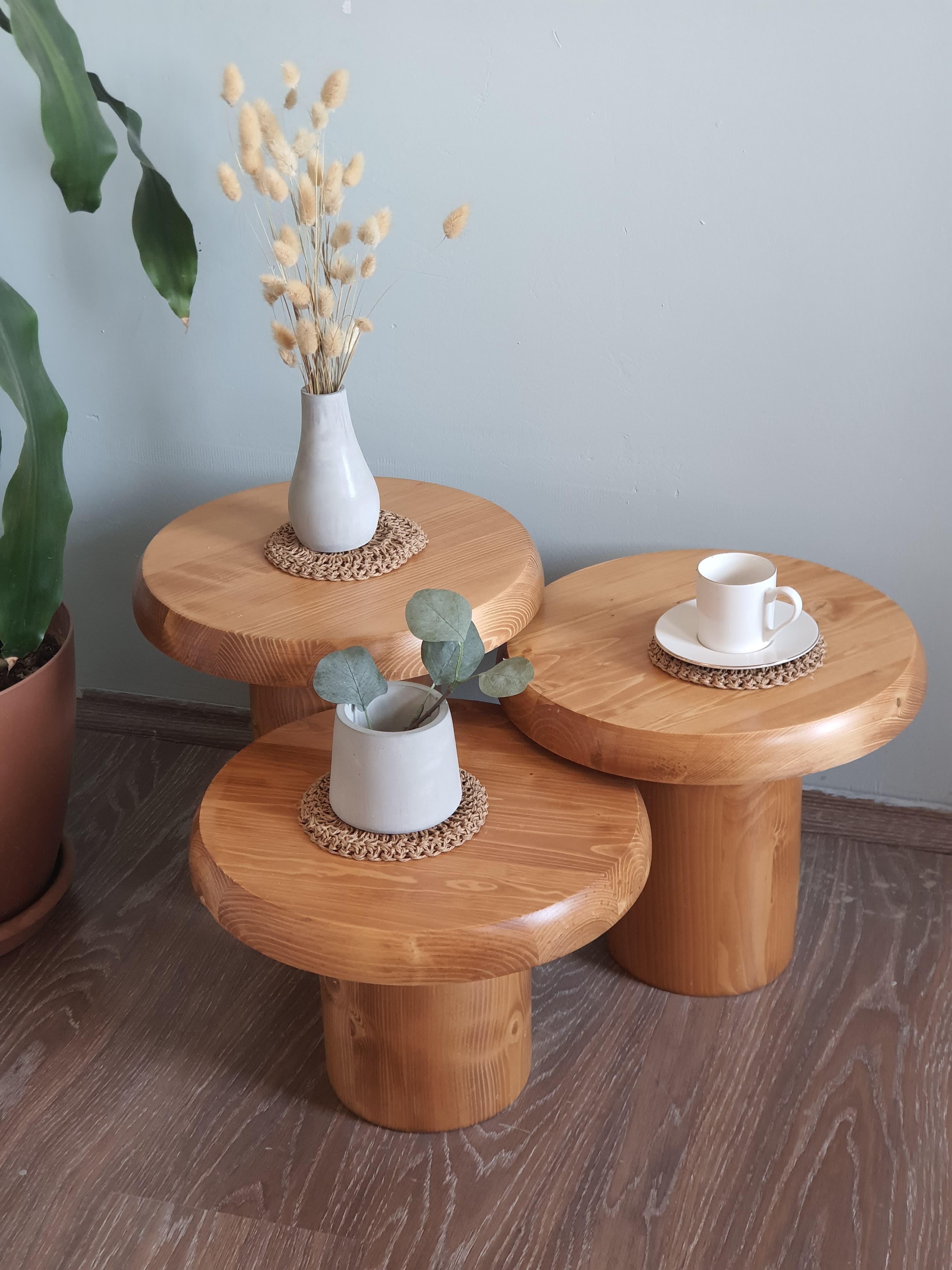 Kimahome Ürgüp Küçük Mantar Sehpa