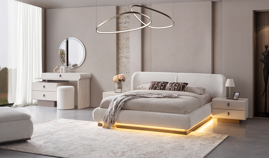 GLORİA 180'LİK BAZALI KARYOLA 