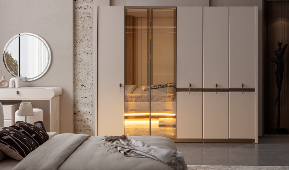 GLORİA 2 KAPAKLI LEDLİ 