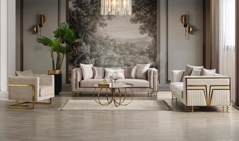 LOTUS GOLD METAL KOLTUK TAKIMI