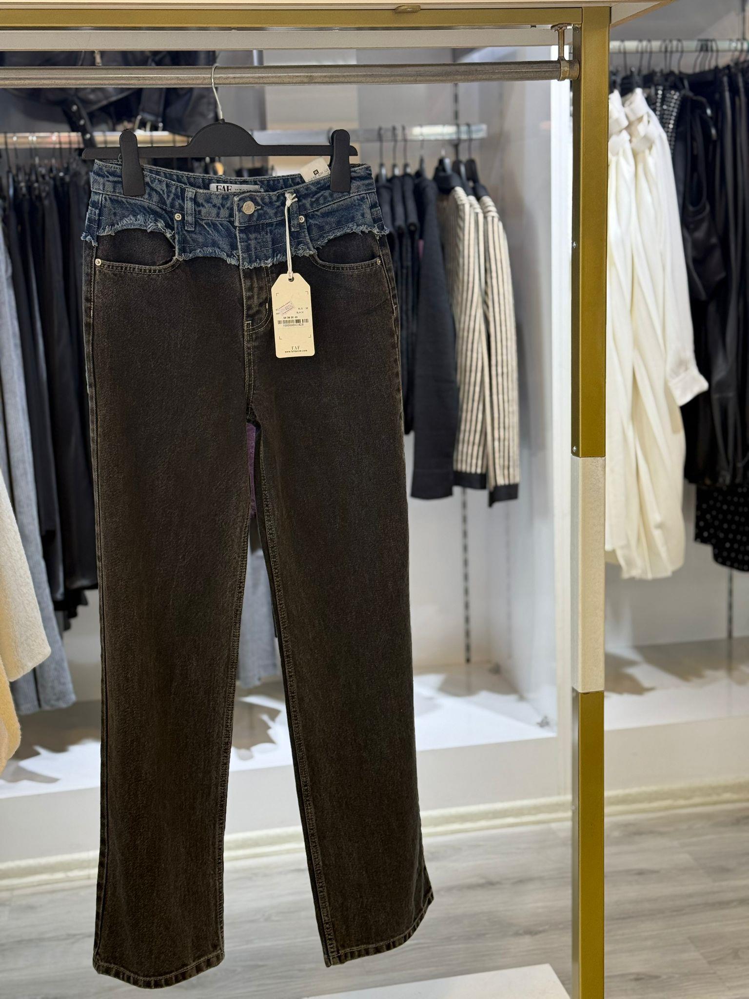 Bel Detay Kot Pantolon