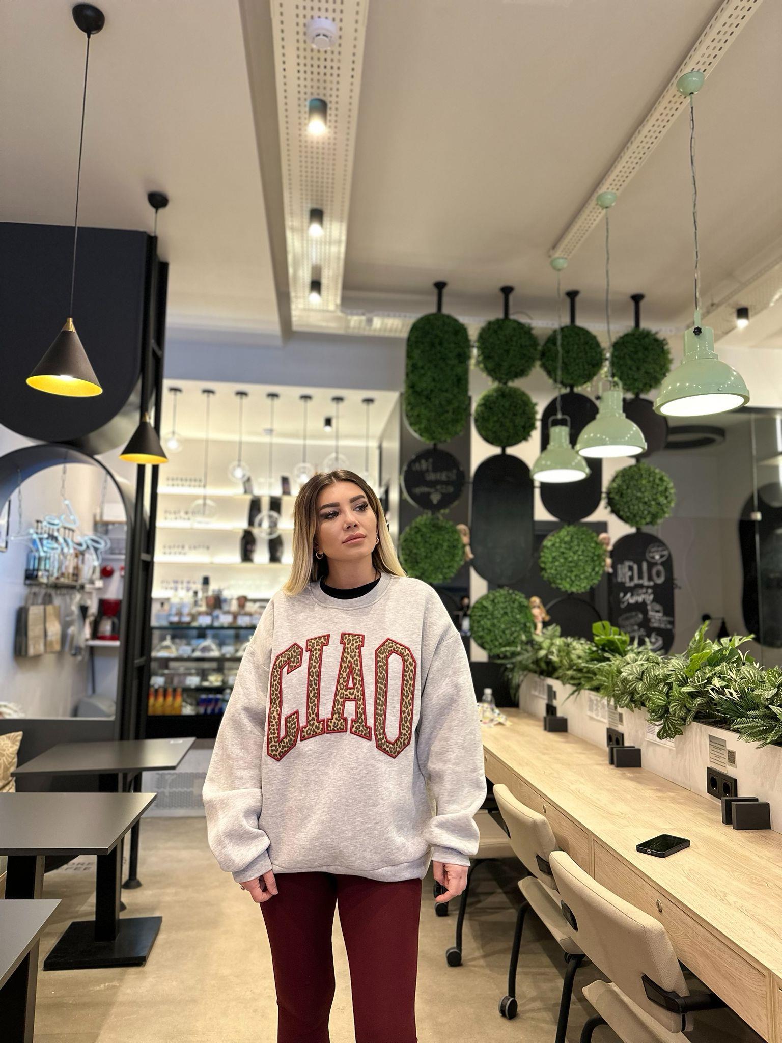 Ciao Leopar Sweatshirt