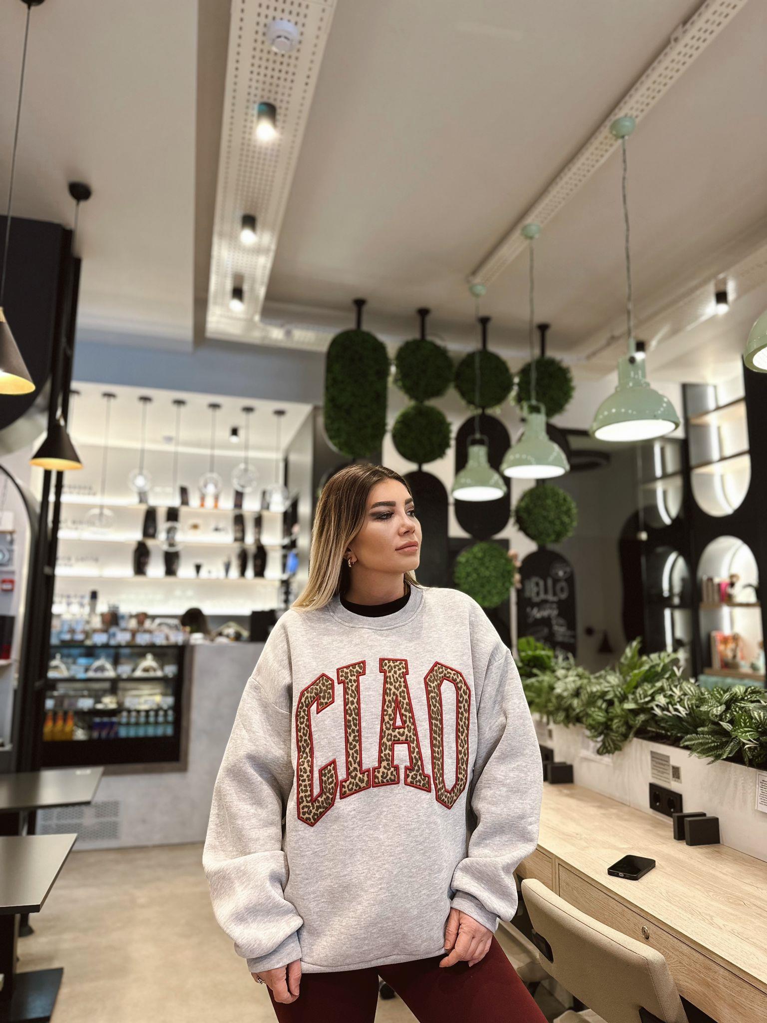 Ciao Leopar Sweatshirt