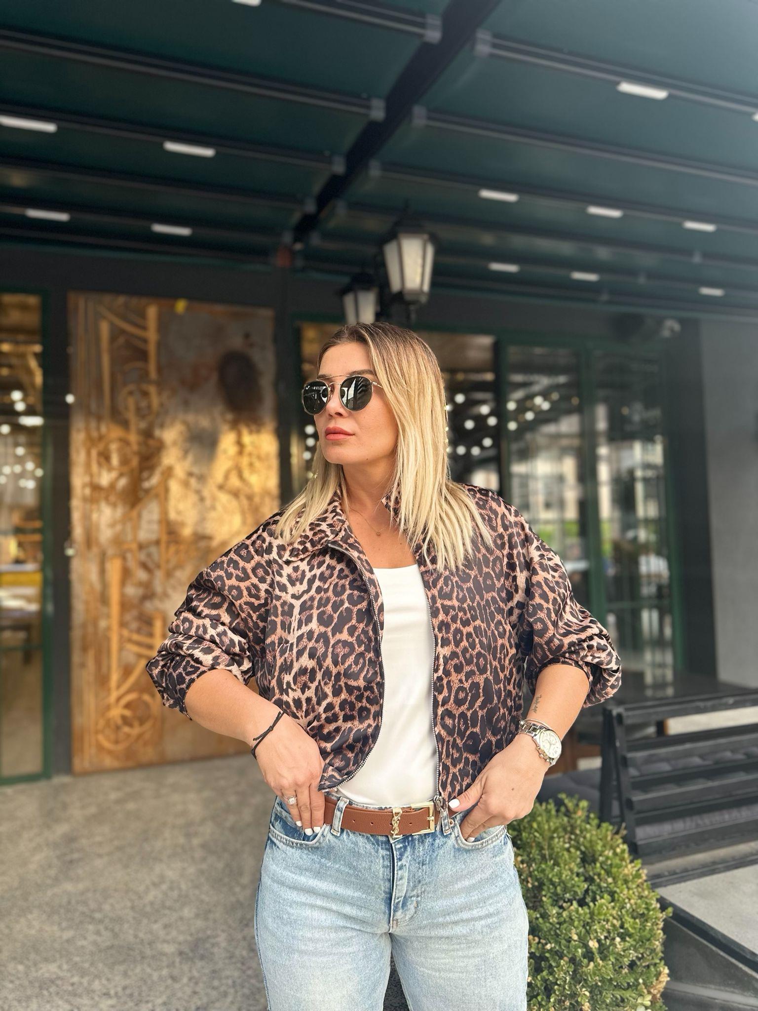 Leopar Ceket