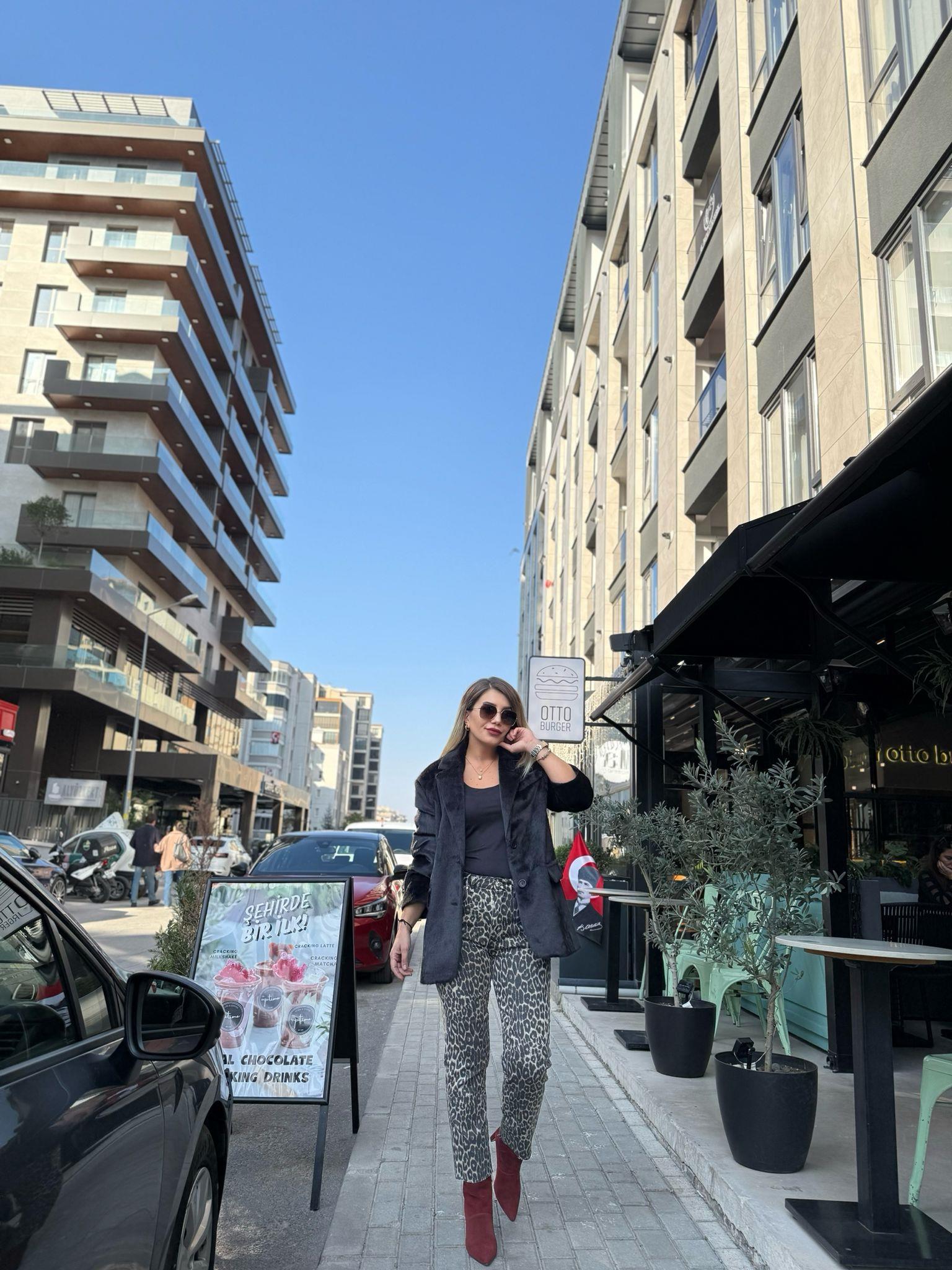 Orj Marka Leopar Pantolon