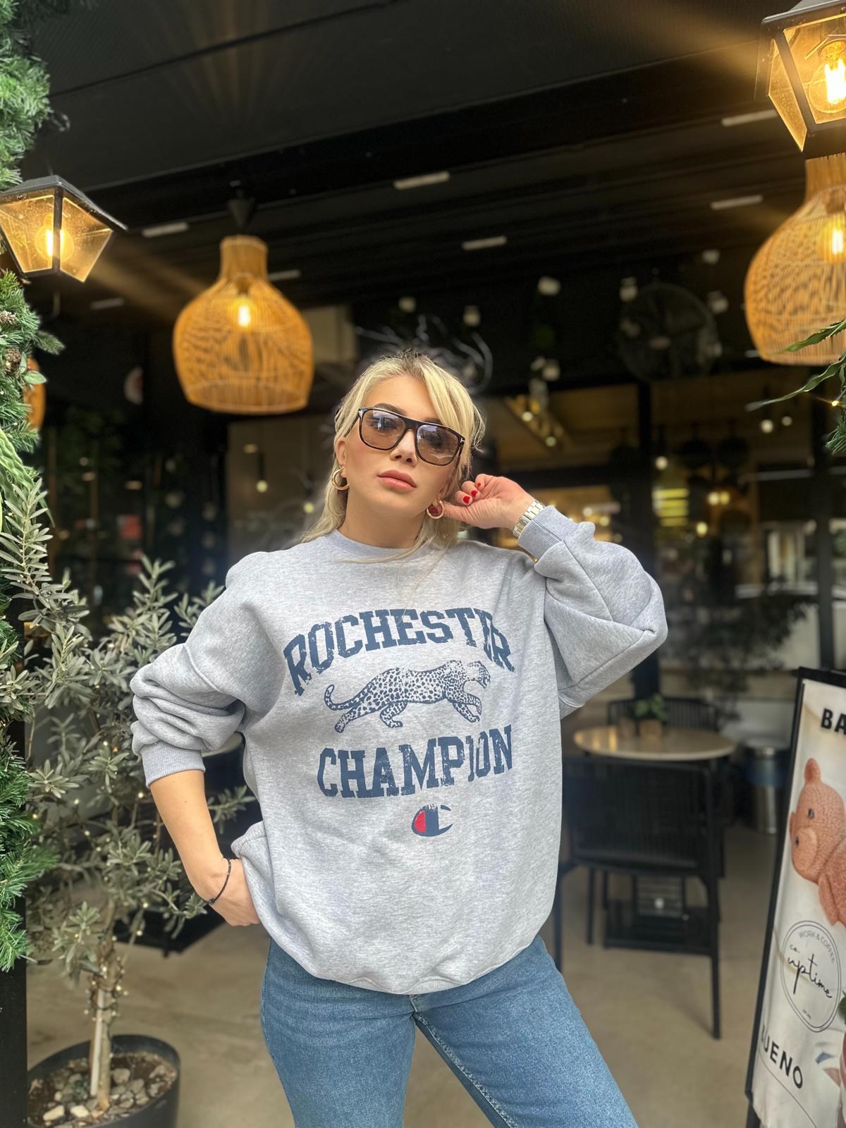 Orj Marka Üç İplik Sweatshirt