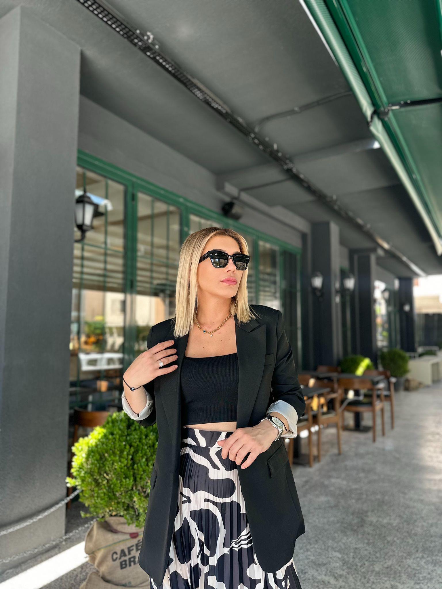 Siyah Blazer Ceket