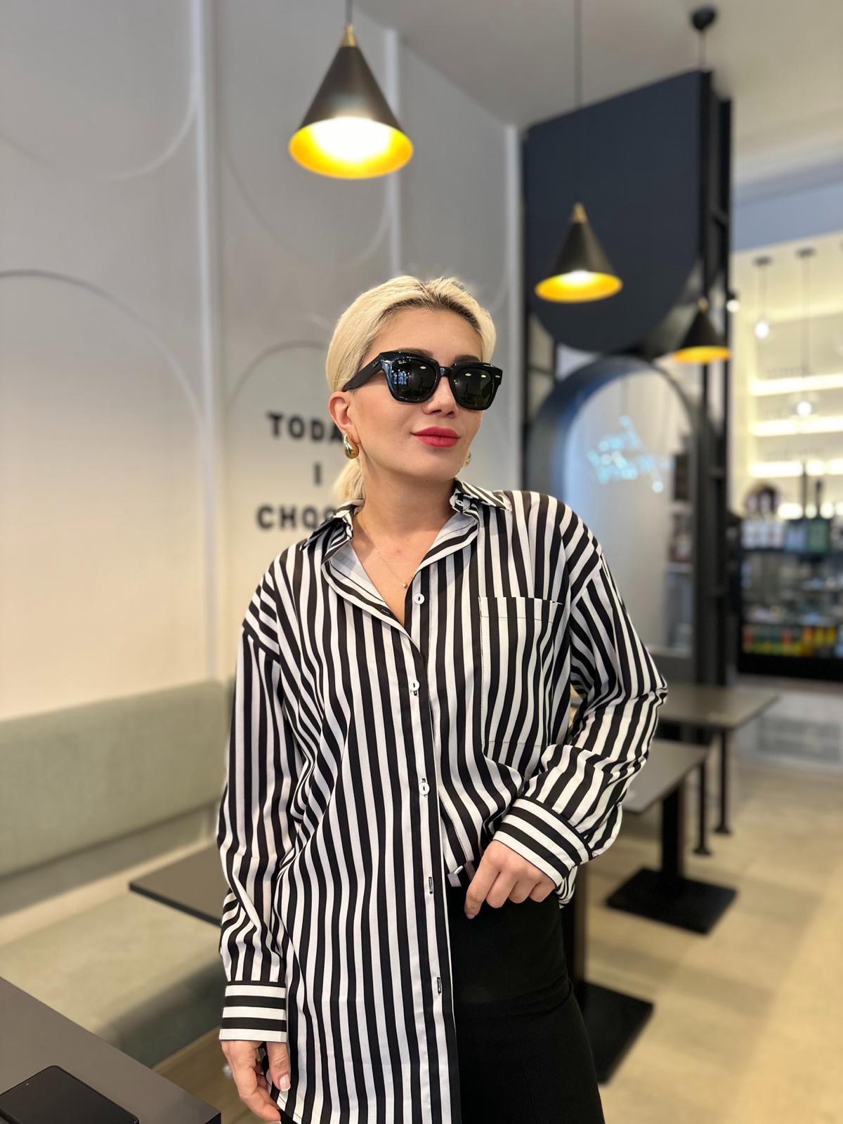 Zebra Desen Gömlek