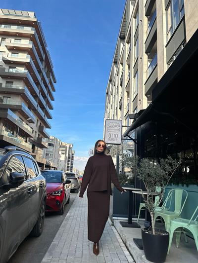 Acı Kahve Triko Takım