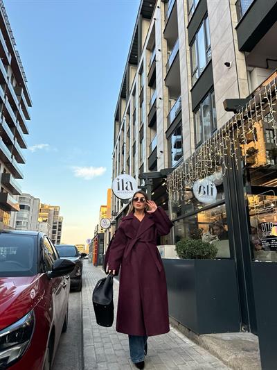 Bordo Kemerli Kaban
