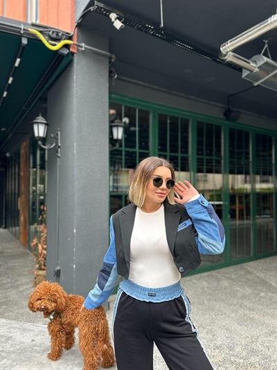 Denim Detay Ceket