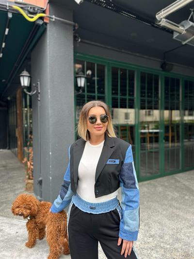 Denim Detay Ceket