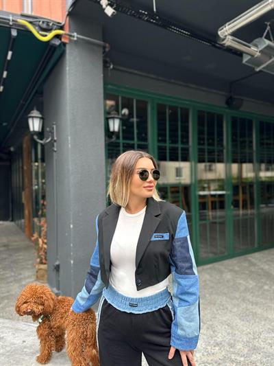 Denim Detay Ceket