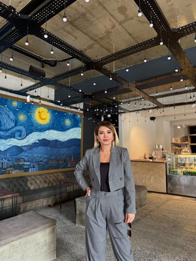 Gri ceket pantolon takım