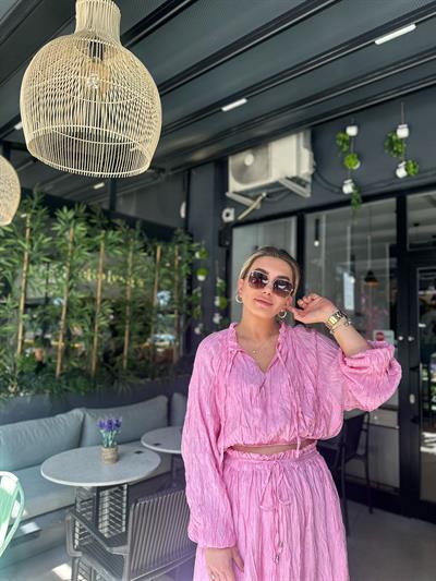 Orj. Marka Kırışık Görünüm Takım