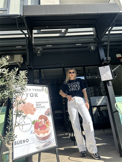 Orj Marka Beyaz Palazzo Denim