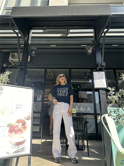 Orj Marka Beyaz Palazzo Denim