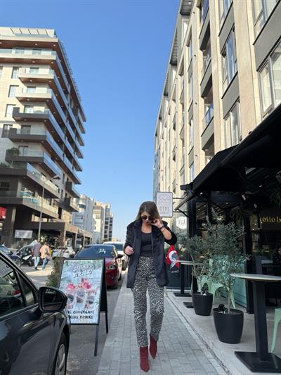 Orj Marka Leopar Pantolon