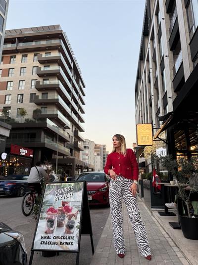 Orj Marka Zebra Pantolon 