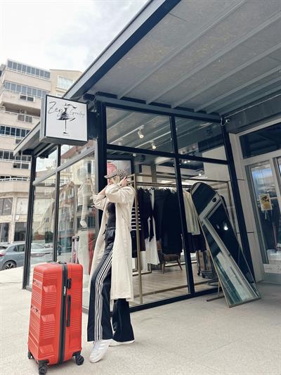 Paraşüt Kumaş Şerit Detay Pantolon 