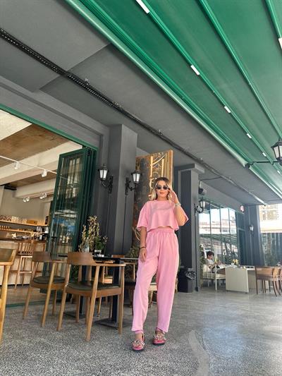Pembe Eşofman Takımı