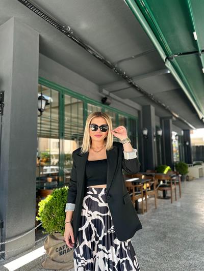 Siyah Blazer Ceket
