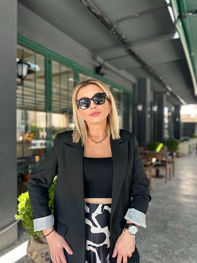 Siyah Blazer Ceket