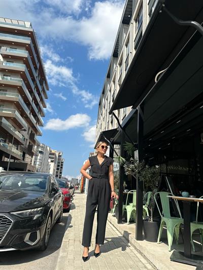 Siyah Vatkalı Tulum
