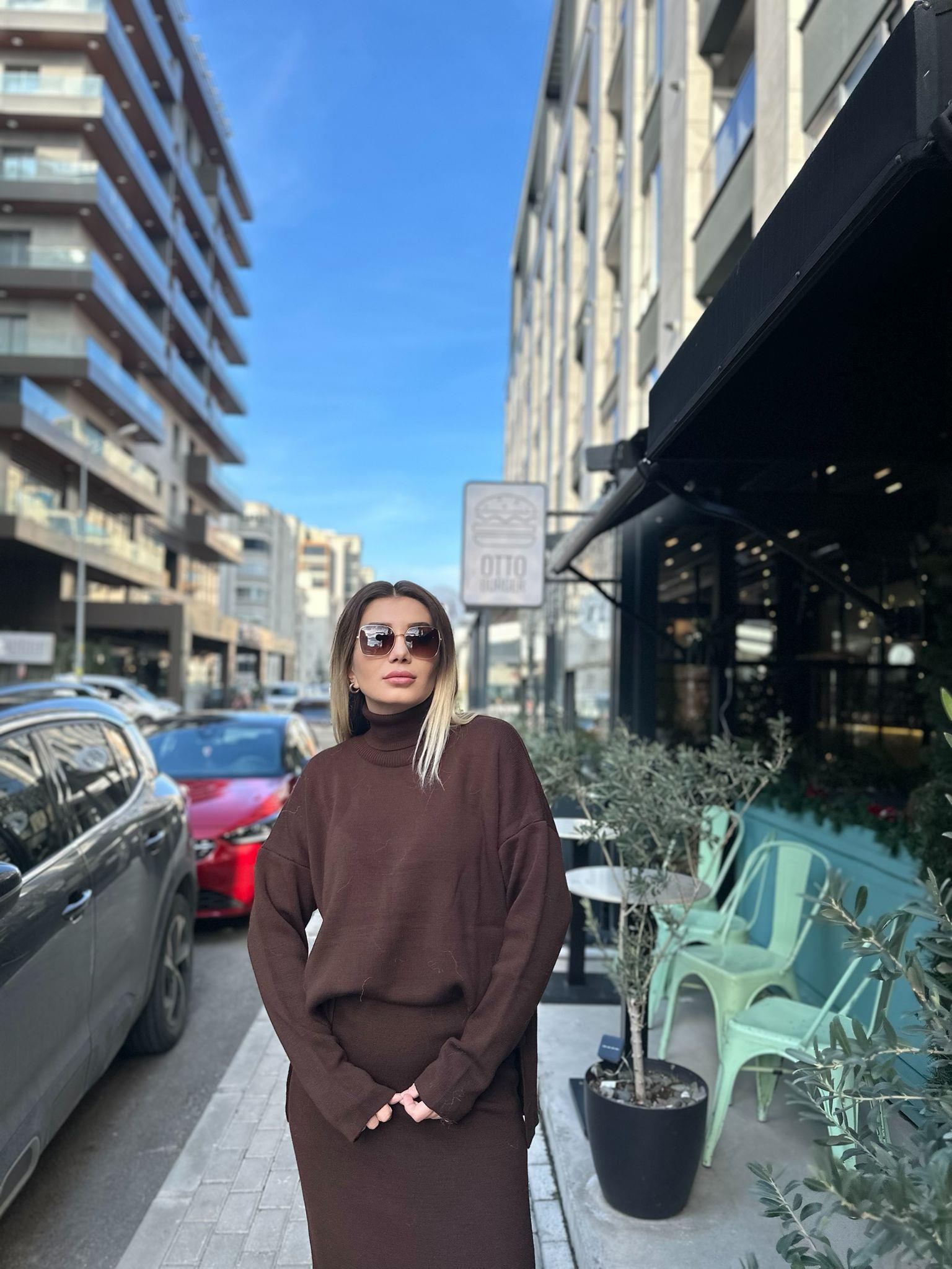Acı Kahve Triko Takım