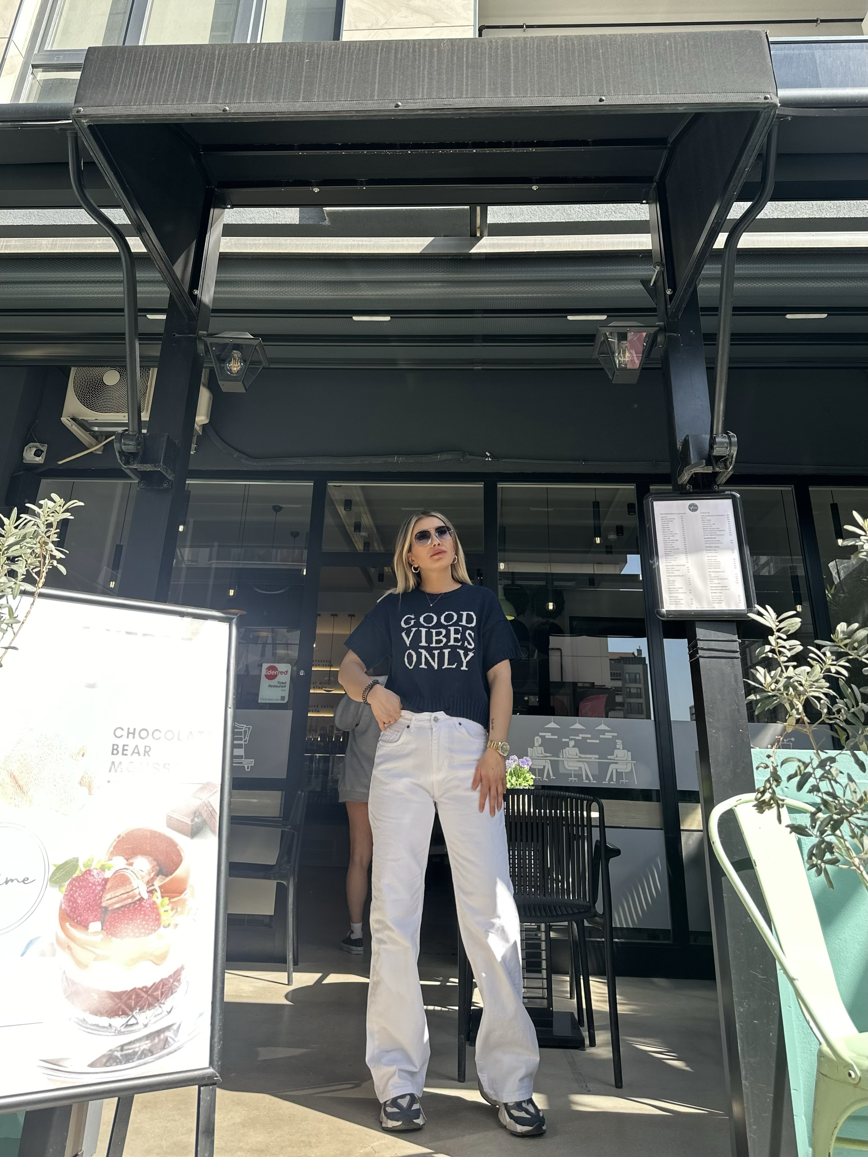 Orj Marka Beyaz Palazzo Denim