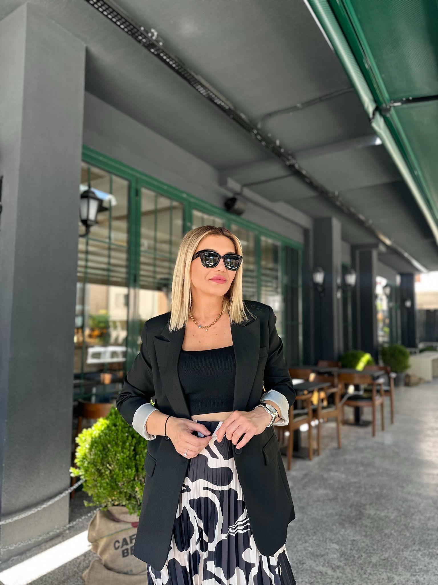 Siyah Blazer Ceket