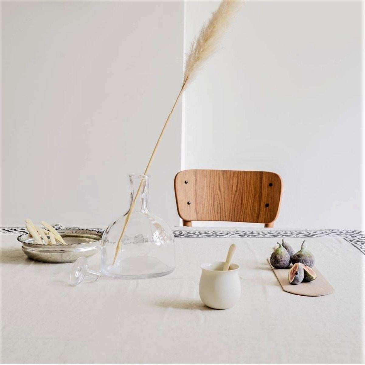 Ayana Throw Natural - Black