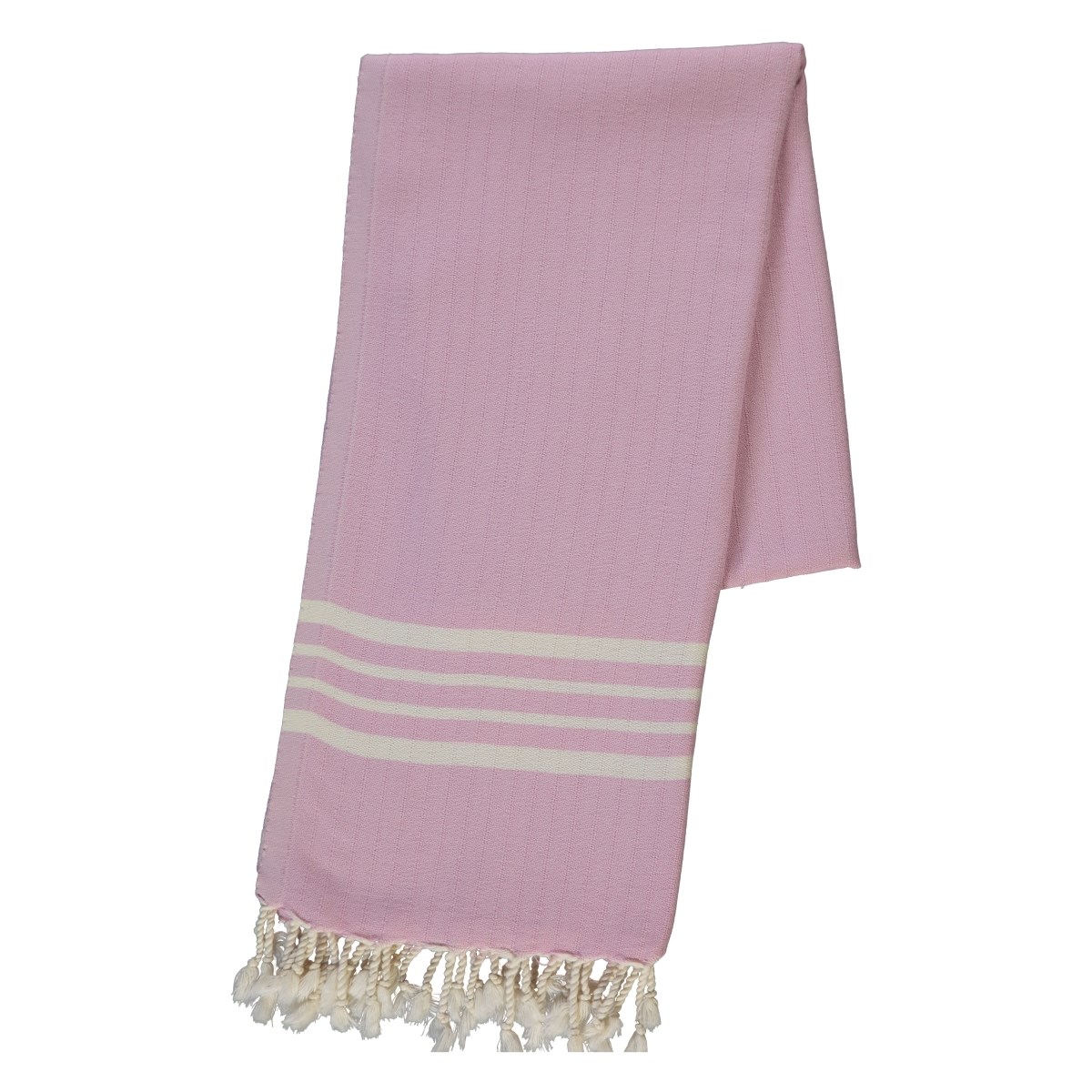 Bath & Beach Towel Krem Sultan Peştemal Pembe