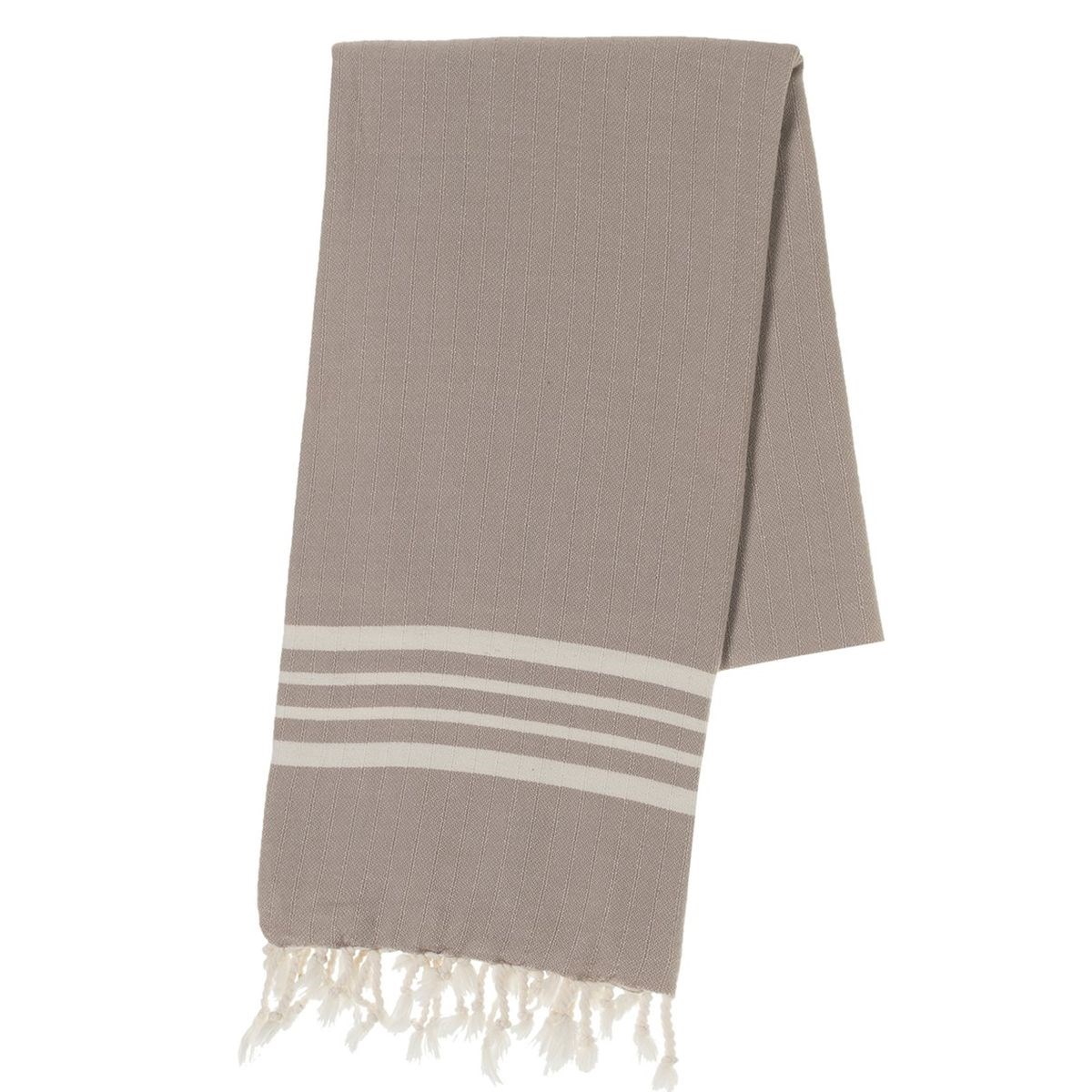 Bath & Beach Towel Krem Sultan Peshtemal Taupe