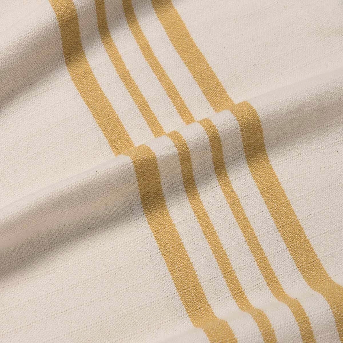 Bath & Beach Towel Krem Sultan Peştemal Ham - Sarı