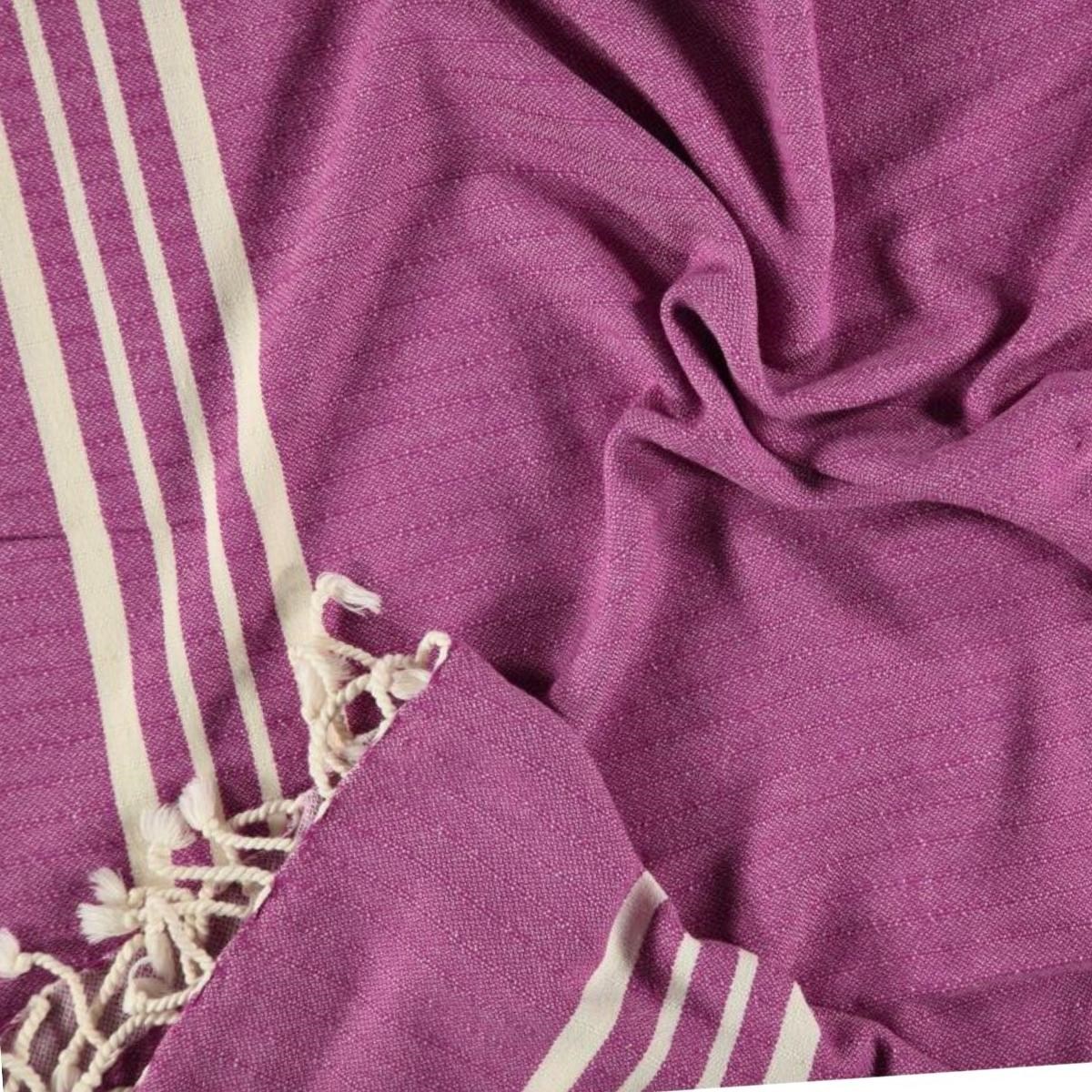 Bath & Beach Towel Krem Sultan Peshtemal Light Purple