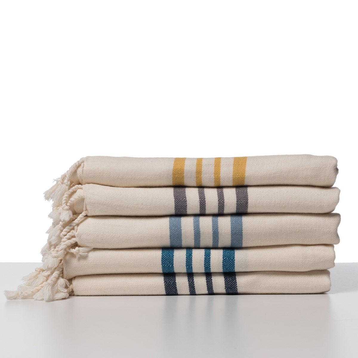 Bath & Beach Towel Krem Sultan Peştemal Ham - Sarı