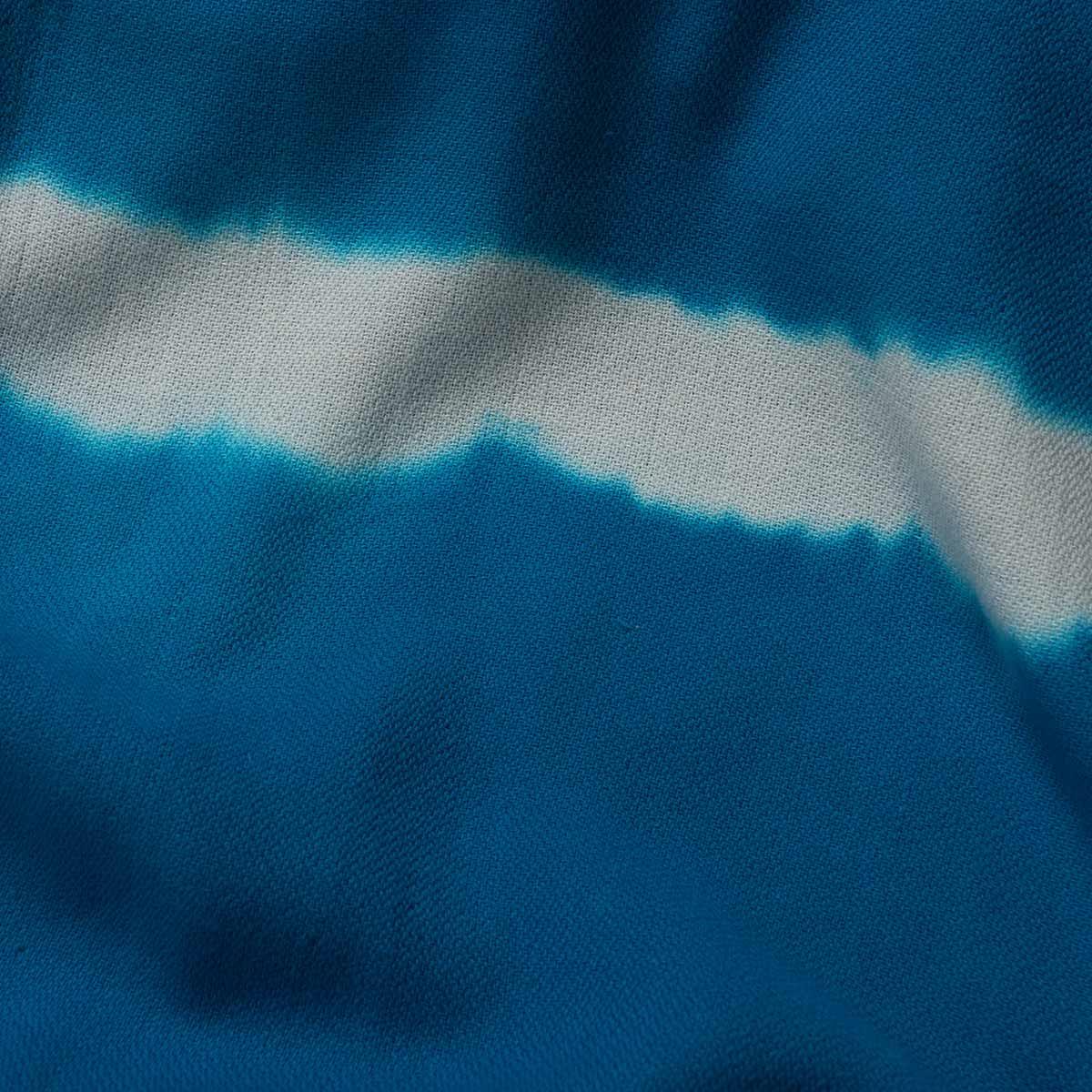 Tie Dye Peshtemal Petrol Blue