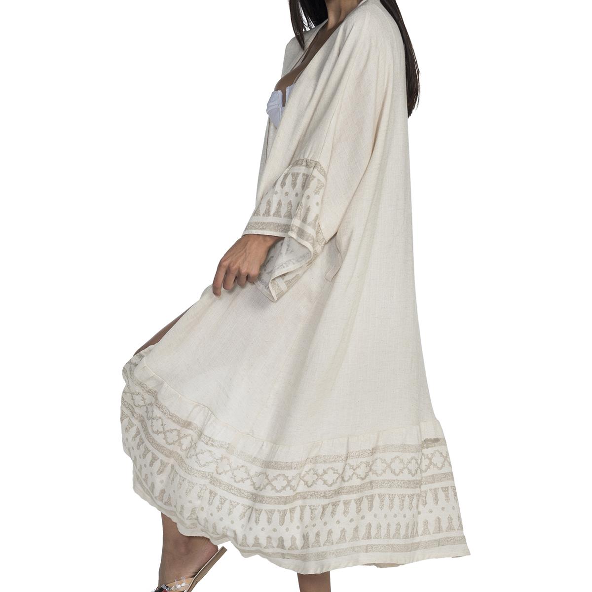 Belda Caftan Natural - Beige