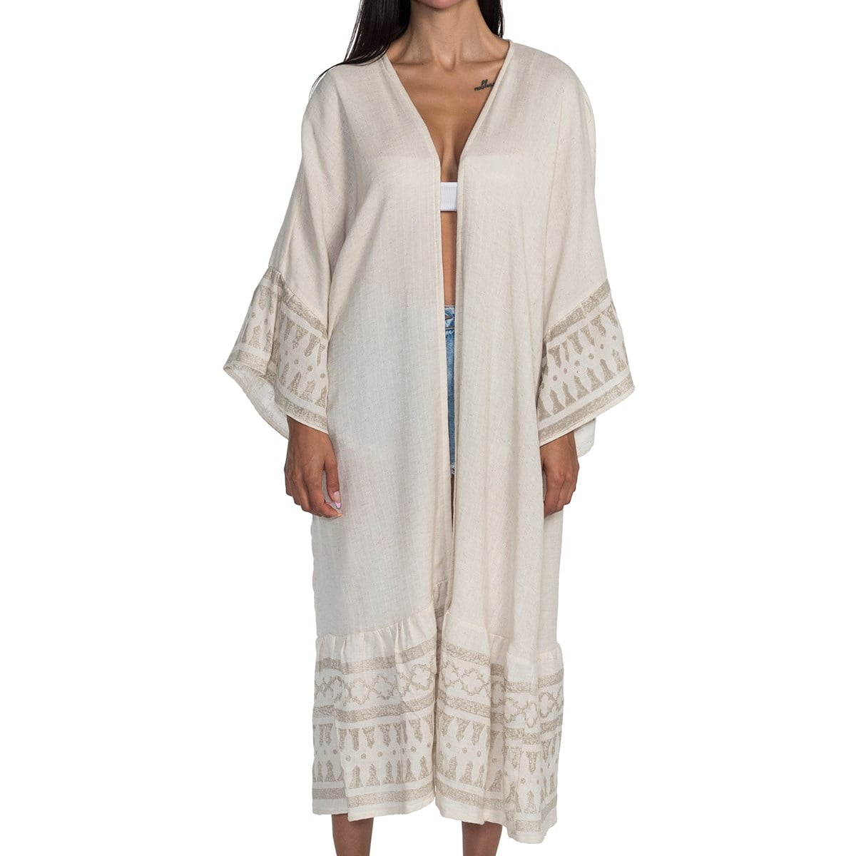 Belda Caftan Natural - Beige