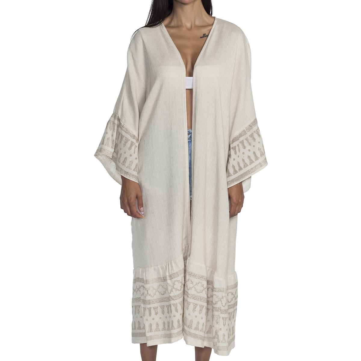 Belda Caftan Natural - Beige