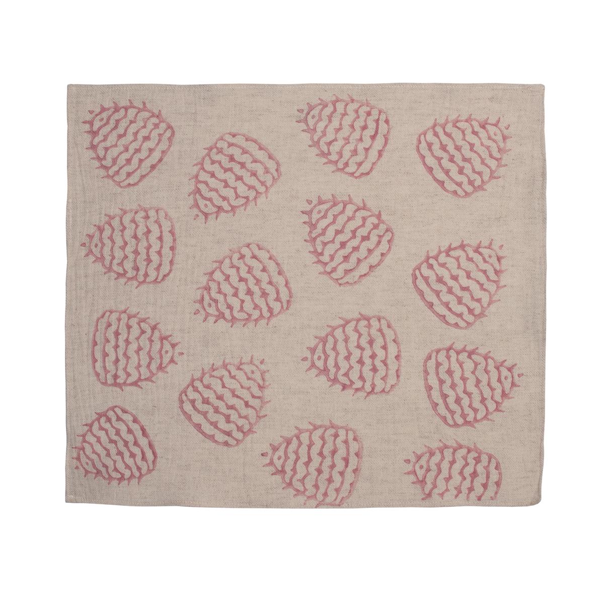 Bereket Napkin Natural - Dusty Rose