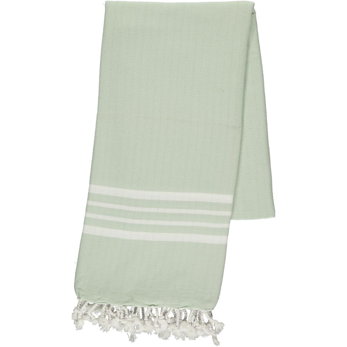 White Sultan Peshtemal Mint Green