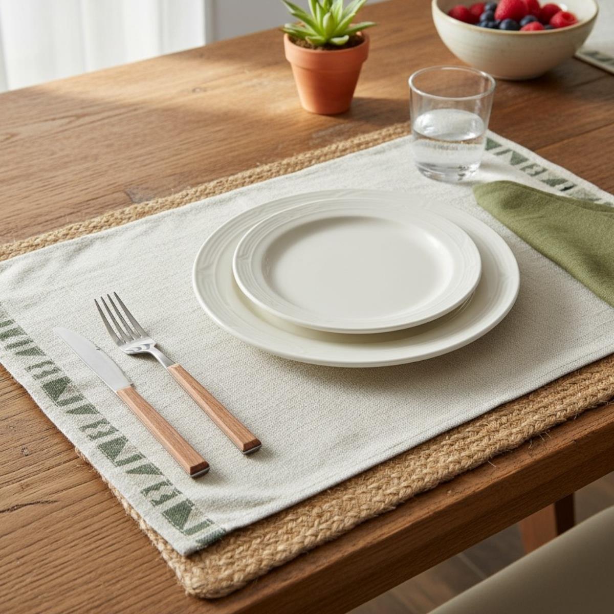 BY142 Table Mat Natural